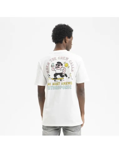 Tricou hydroponic call white