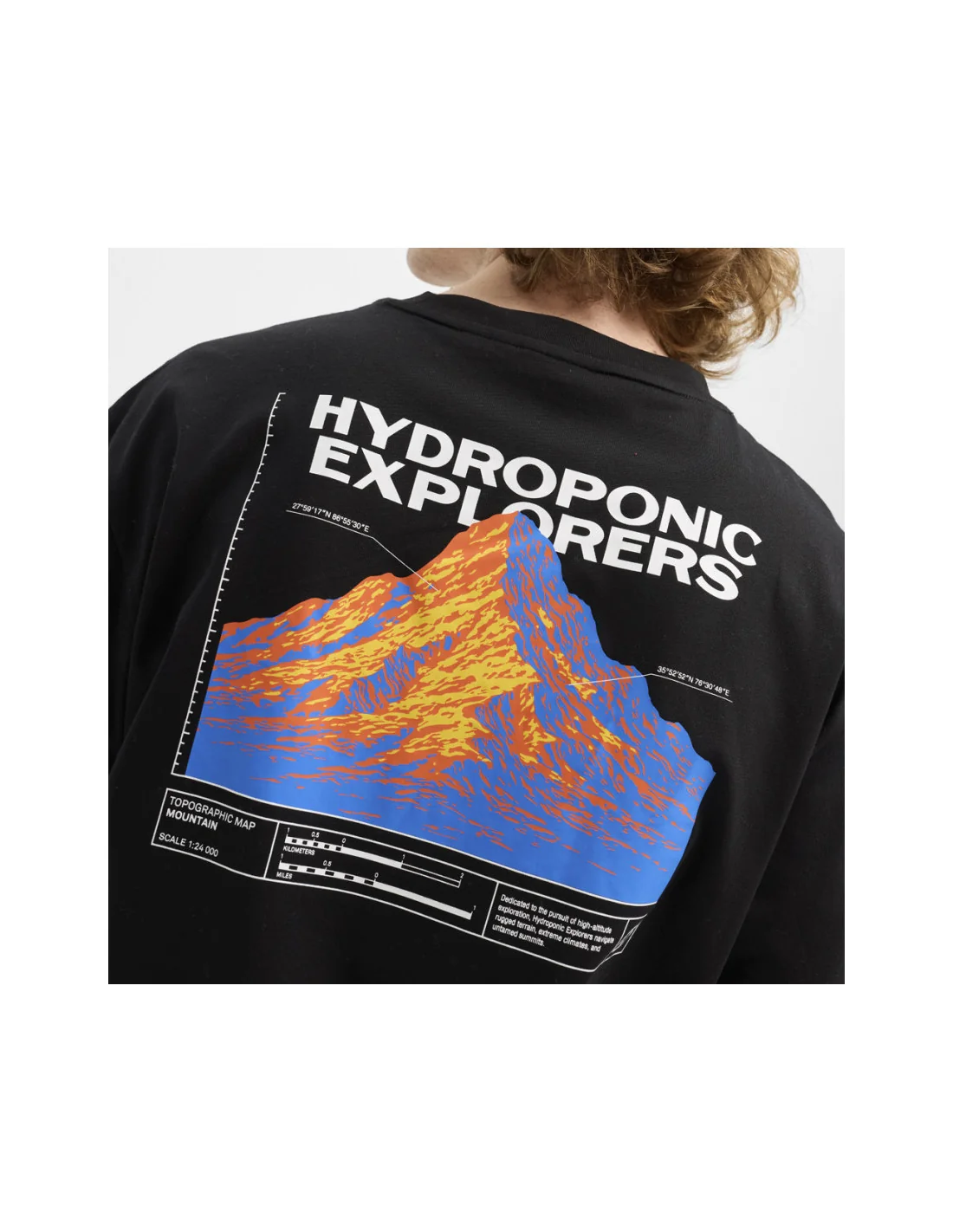 Tricou hydroponic explorers black - imagine 3