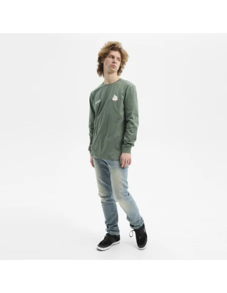 Bluza hydroponic ski lift forest green