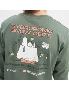 Bluza hydroponic ski lift forest green 2