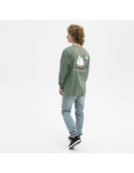 Bluza hydroponic ski lift forest green