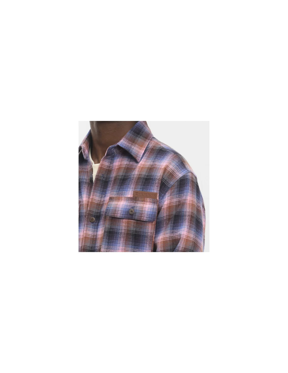 Camasa hydroponic clayton pink check - imagine 3