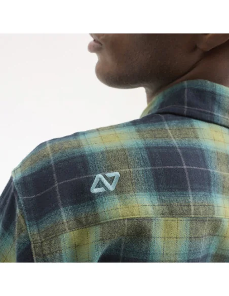 Camasa hydroponic origin green navy check