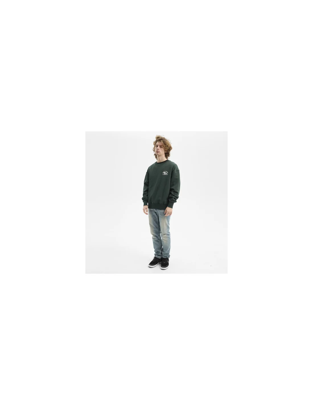 Bluza hydroponic records deep teal