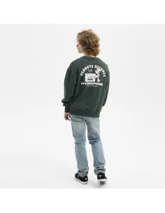 Bluza hydroponic records deep teal 2