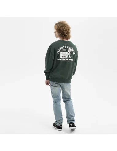 Bluza hydroponic records deep teal