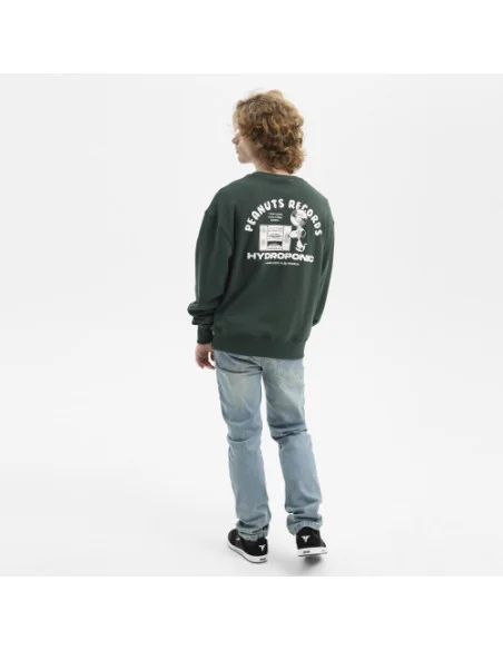 Bluza hydroponic records deep teal