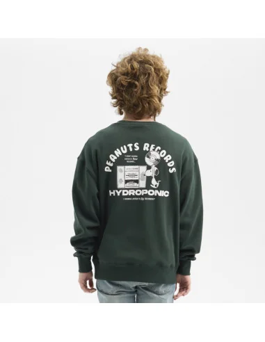 Bluza hydroponic records deep teal