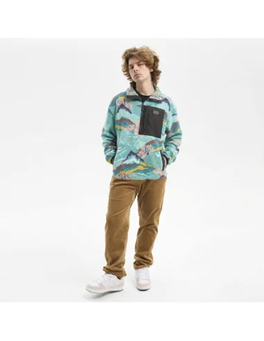 Jacheta/Fleece hydroponic lagoon turquise