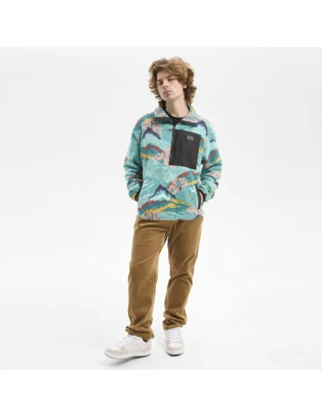 Jacheta/Fleece hydroponic lagoon turquise