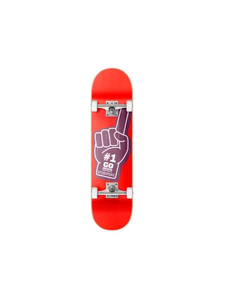 Skate complet Hydroponic hand red