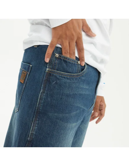 Pantaloni hydroponic wisdom dark denim