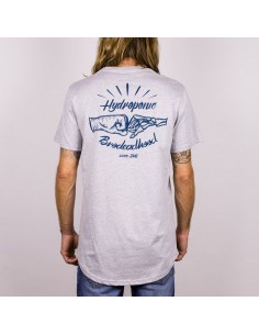 Tricou Hydroponic Fistbump Heather Grey 2