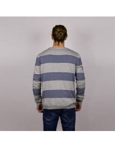 HYDROPONIC BUTLER KN Heather Grey / Navy 2